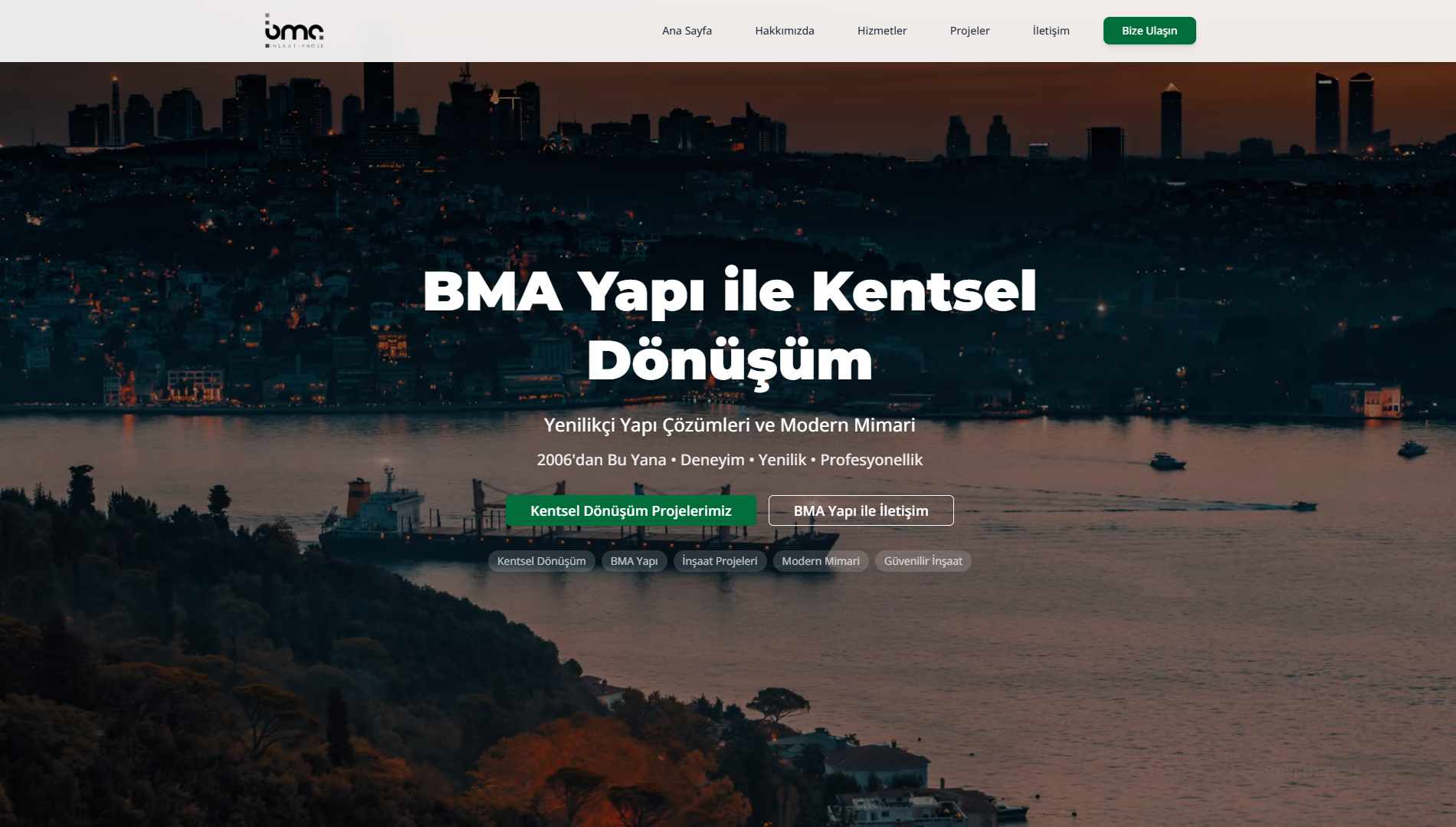 BMA Yapı - Vodesoft Proje Referansı